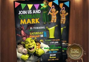 Free Printable Shrek Birthday Invitations Free Printable Shrek Birthday Invitations Birthday Tale