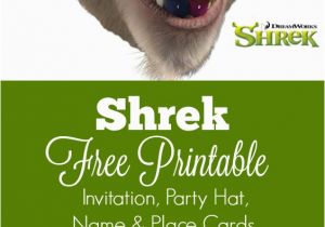 Free Printable Shrek Birthday Invitations Free Printable Shrek Birthday Party Invitation Game