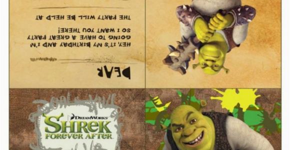 Free Printable Shrek Birthday Invitations Free Printable Shrek Party Invitation Mama Likes This