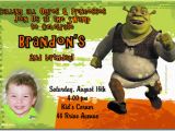 Free Printable Shrek Birthday Invitations Shrek Birthday Invitations and Party Supplies