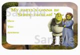 Free Printable Shrek Birthday Invitations Shrek Invitation Free Pdf Download Shrek Pinterest