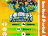 Free Printable Skylanders Birthday Invitations New Skylander Swap force Custom Birthday Invitation Hey