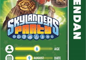 Free Printable Skylanders Birthday Invitations the Bubbly Hostess Skylanders Birthday Party