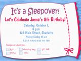 Free Printable Slumber Party Birthday Invitations Free Printable Sleepover Birthday Party Invitations Girls