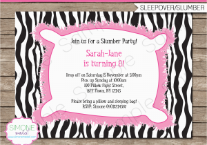 Free Printable Slumber Party Birthday Invitations Slumber Party Invitations Template Sleepover Birthday Party