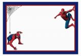 Free Printable Spiderman Birthday Party Invitations Spiderman Free Printable Invitation Templates