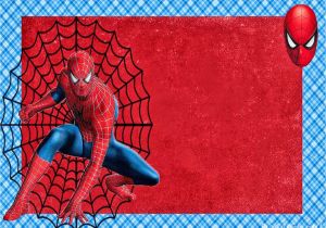 Free Printable Spiderman Birthday Party Invitations Spiderman Free Printable Invitations Cards or Photo