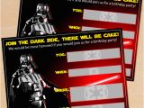 Free Printable Star Wars Birthday Invitations Free Printable Star Wars Darth Vader Birthday Invitation