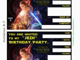 Free Printable Star Wars Birthday Invitations Free Star Wars the force Awakens Printable Party