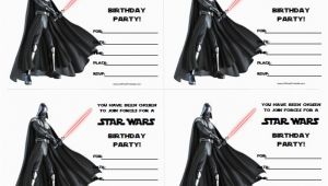 Free Printable Star Wars Birthday Invitations Star Wars Birthday Invitations Free Printable