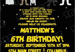 Free Printable Star Wars Birthday Invitations Star Wars Scroll Jedi Birthday Party Printable Invitations