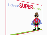 Free Printable Superhero Birthday Cards Superhero Birthday Card Printable Happy Holidays