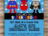 Free Printable Superhero Birthday Cards Superhero Birthday Invitation Superhero Invitation