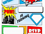 Free Printable Superhero Birthday Cards Superhero Comic Book Party Invitation with Free Printable Free Printable Superhero Birthday Cards Superhero Comic Book Party Invitation with Free Printable