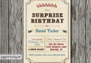 Free Printable Surprise 60th Birthday Invitations Adult Birthday Invitations 35 Pretty Examples Jayce O Yesta