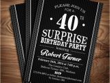 Free Printable Surprise Birthday Invitations Template 24 40th Birthday Invitation Templates Psd Ai Free