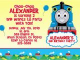 Free Printable Thomas the Train Birthday Invitations attractive Thomas the Train Birthday Invitation Ideas