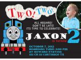 Free Printable Thomas the Train Birthday Invitations attractive Thomas the Train Birthday Invitation Ideas