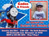 Free Printable Thomas the Train Birthday Invitations attractive Thomas the Train Birthday Invitation Ideas