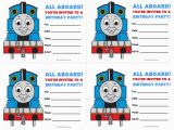 Free Printable Thomas the Train Birthday Invitations Thomas and Friends Birthday Invitations Free Printable