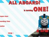 Free Printable Thomas the Train Birthday Invitations Thomas and the Train Birthday Invitations Bagvania Free