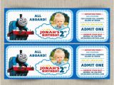 Free Printable Thomas the Train Birthday Invitations Thomas the Train Customizable Printable Party Invitation