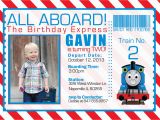 Free Printable Thomas the Train Birthday Invitations Thomas the Train Invitations Ideas Bagvania Free