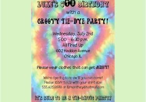 Free Printable Tie Dye Birthday Invitations Free Printable Tie Dye Birthday Party Invitations Template