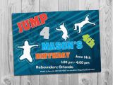 Free Printable Trampoline Birthday Party Invitations 7 Best Images Of Trampoline Birthday Party Invitations