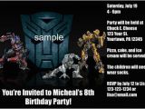 Free Printable Transformer Birthday Invitations Free Printable Birthday Invitations for Boys Transformers