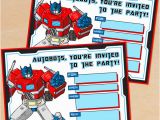 Free Printable Transformer Birthday Invitations Free Printable G1 Transformers Birthday Invitation