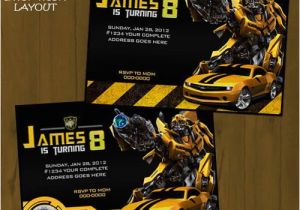 Free Printable Transformer Birthday Invitations Transformer Invitation Free