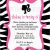 Free Printable Zebra Print Birthday Invitations Free Printable Zebra Print Birthday Invitations Free