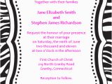 Free Printable Zebra Print Birthday Invitations Zebra Print Free Invitation Template Wedding Invitation