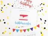 Free Printed Birthday Cards Free Birthday Printables Eighteen25