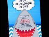 Free Shark Birthday Invitation Template Shark Birthday Party Invitations