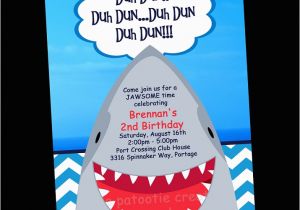 Free Shark Birthday Invitation Template Shark Birthday Party Invitations