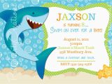 Free Shark Birthday Invitation Template Unique Ideas for Shark Birthday Invitations Free Ideas