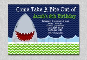 Free Shark Birthday Invitation Template Unique Ideas for Shark Birthday Invitations Free Ideas