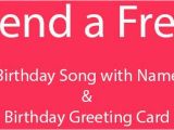 Free Singing Birthday Cards with Names Personalized Happy Birthday song and Card Birthday song