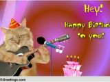 Free Singing Birthday Cards with Names Singing Birthday Cat Free songs Ecards Greeting Cards