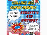 Free Superhero Birthday Invitations 9 Best Images Of Free Superhero Printable Invitations
