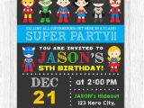 Free Superhero Birthday Invitations Superhero Birthday Invitation Superhero Boy by Kidzparty