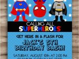 Free Superhero Birthday Invitations Superhero Birthday Invitation Superhero by Kawaiikidsdesign