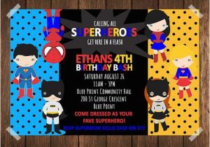Free Superhero Birthday Invitations Superhero Birthday Invitation Superhero Invitation