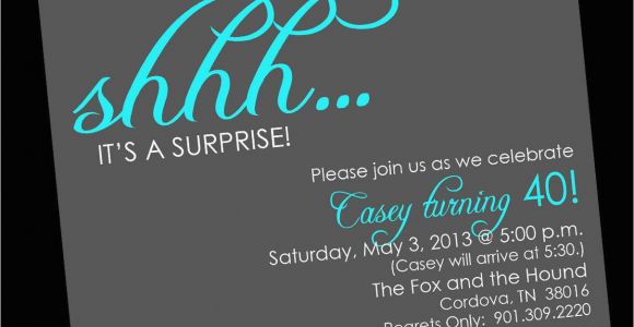Free Surprise Birthday Party Invitations Birthday Party Surprise Birthday Invitations Card