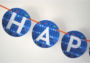Free Templates for Happy Birthday Banners Birthday Banner Free Printable Templates