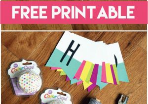 Free Templates for Happy Birthday Banners Free Printable Banner Happy Birthday Pennants Consumer