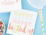 Free to Print Birthday Cards Free Printable Birthday Cards I Heart Nap Time