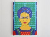 Frida Kahlo Birthday Card Frida Kahlo Greeting Card by Lulu Kitololo
